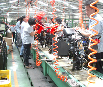 Adly ATV produktion i Taiwan